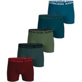 Björn Borg boxershort - set van 5 rood/groen/ blauw