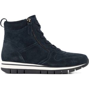 Medicus comfort suède sneakers donkerblauw