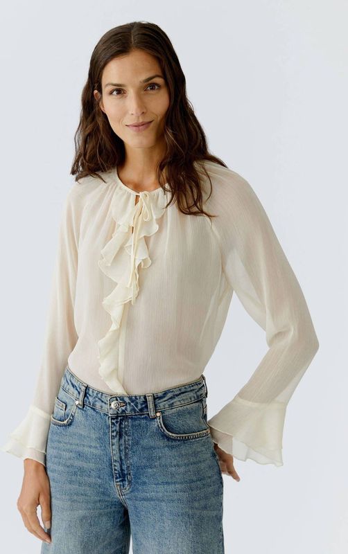OUI - Blouse - Ecru