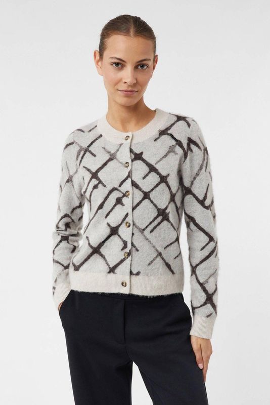 comma - Strickjacke - Luxe Gebreid Vest - Regular Fit