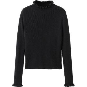 MANGO Trui 'WAVES'  zwart