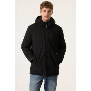 GARCIA - Parka - Zwart - Heren Jas - Gewatteerd - Waterafstotend