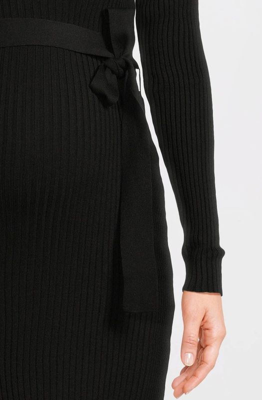 LOVE2WAIT - Jurk - Midi Lengte - Lange Mouwen - Ronde Hals