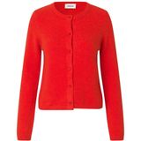 Modström gebreid vest rood