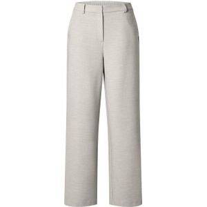 SELECTED FEMME gemêleerde straight fit broek grijs