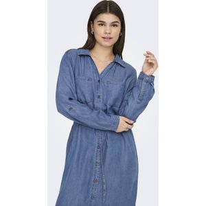 ONLY blousejurk medium blue denim