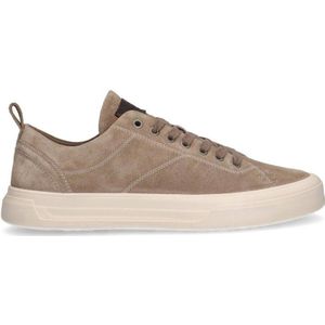 Manfield suède sneakers beige