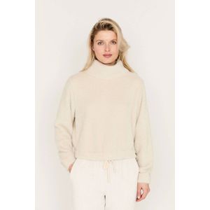 Moscow gebreide trui ecru