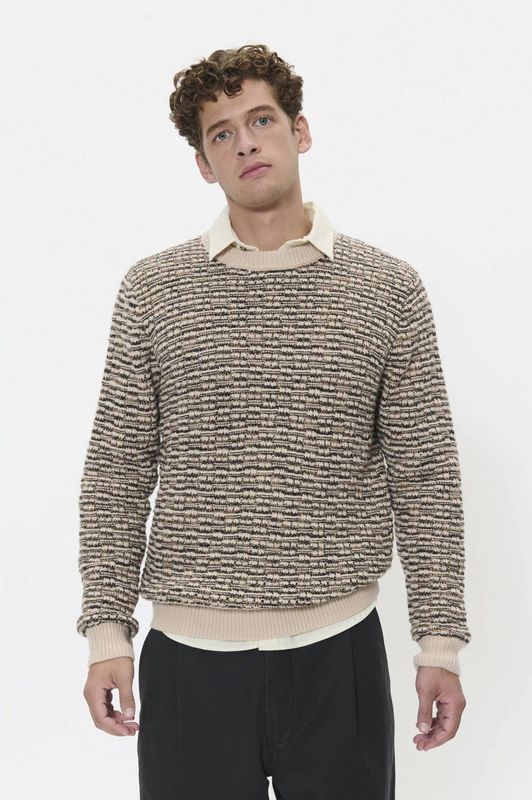 Pullover - Beige - MAtriton - Regular Fit