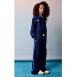 Mango Kids wide leg sweatpants marineblauw