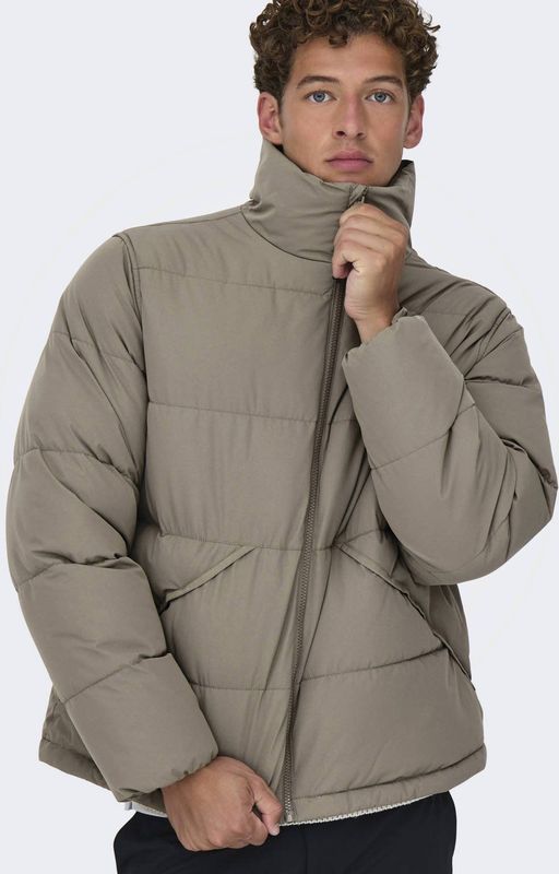 ONLY&SONS - ONSPACK LIFE - Puffer Jacket - Heren - Buitenjassen