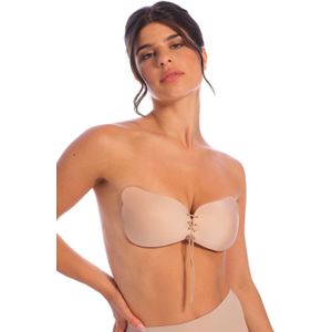 Perfect Secrets voorgevormde strapless plak bh Boost Bra beige