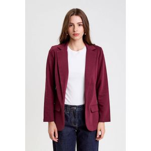 Cache Cache - Getailleerde Blazer - Donkerrood