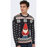 ONLY & SONS - ONSX-MAX REG CREW KNIT - Trui - Dark Navy