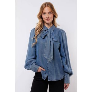 C&S The Label blouse blauw
