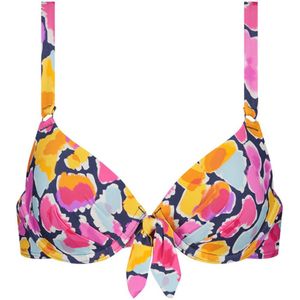 Cyell voorgevormde beugel bikinitop Flower Fantasy roze/geel/blauw