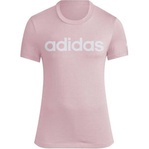 adidas Sportswear sportshirt lichtroze/wit