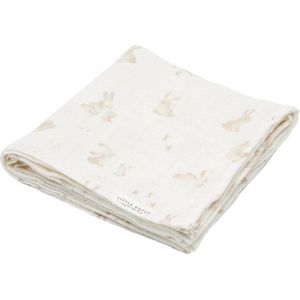 Little Dutch hydrolfiele swaddle doek 120x120 Baby Bunny