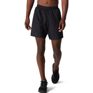 ASICS hardloopshort Core 2-N-1 7in zwart