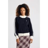 America Today gebreid vest grijs