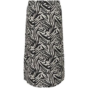 ONLY CARMAKOMA midi rok met zebraprint