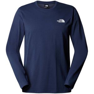 The North Face T-shirt Simple Dome donkerblauw