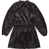 Quapi - HADLEY - Jurk - Melée Print - Met Opstaande Kraag en Ballonmouwen