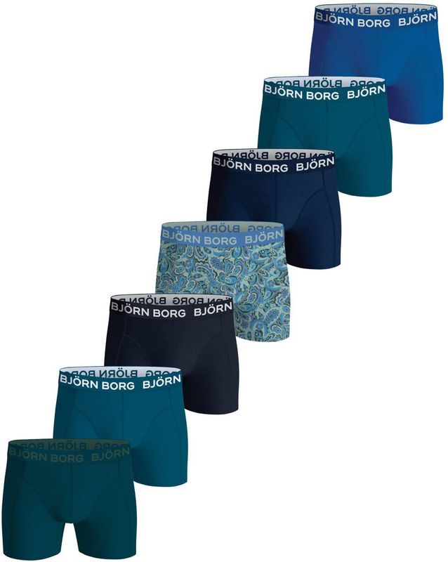 Björn Borg boxershort - set van 7 blauw