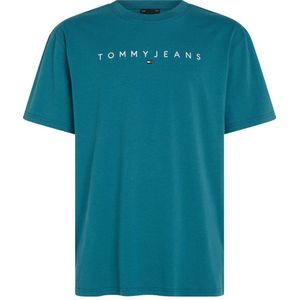 Tommy Jeans T-shirt met printopdruk timless teal