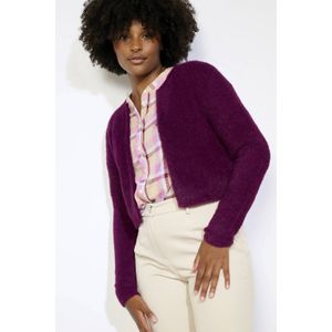 LOLALIZA - Vest - Aubergine