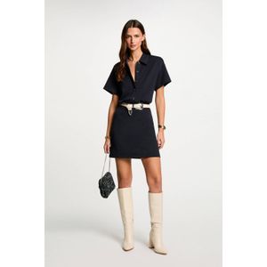 Morgan blousejurk marineblauw