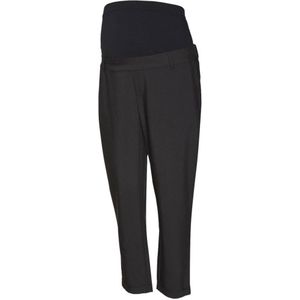 MAMALICIOUS Cropped Regular Fit Zwangerschaps Chino MLLORA Zwart