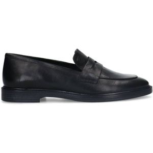 Manfield leren loafers zwart