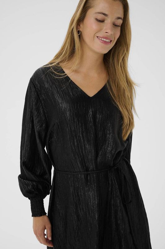 Kaffe A-lijn jurk zwart