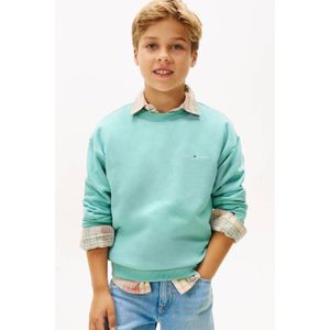 TOMMY HILFIGER Sweatshirt  aqua / offwhite