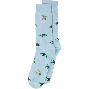 Alfredo Gonzales sokken Turtles lichtblauw