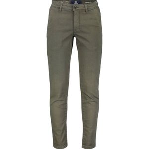 LERROS slim fit chino olijfgroen