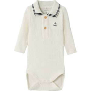 NAME IT BABY romper NBMFRIMAN offwhite