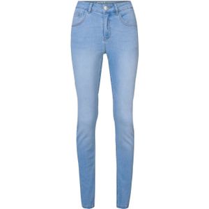 Miss Etam High Waist Skinny Jeans Jackie Lengte 32 Inch Light Blue