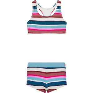 Protest crop bikini PRTLAXMI JR roze/wit/blauw