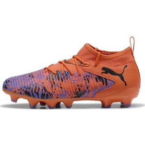 Puma Future 8 Match Creativity FG/AG junior voetbalschoenen oranje/zwart/paars