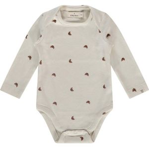 A Tiny Story Romper Ecru/Bruin