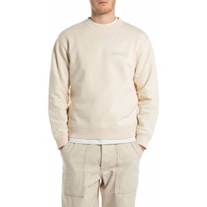 REPLAY - Sweater - Beige - Regular Fit - Lange Mouwen