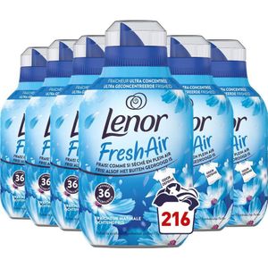 Lenor Fresh Air Wasverzachter Ochtendfris - 6 x 36 Wasbeurten - 216 wasbeurten