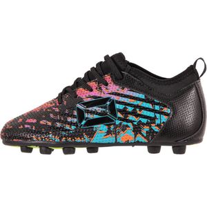 Stanno Vulture FG JR II junior voetbalschoenen zwart/blauw/roze