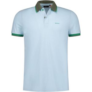 New Zealand Auckland comfort fit polo lichtblauw