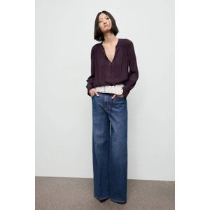 Mango top donkerrood