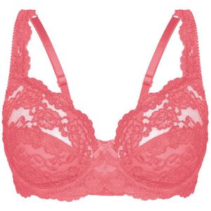 Sassa Mode niet-voorgevormde beugelbh Classic Lace zalmroze