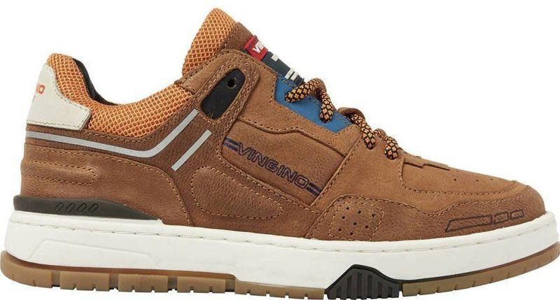 Vingino Brad Low Sneakers - Jongens - Cognac