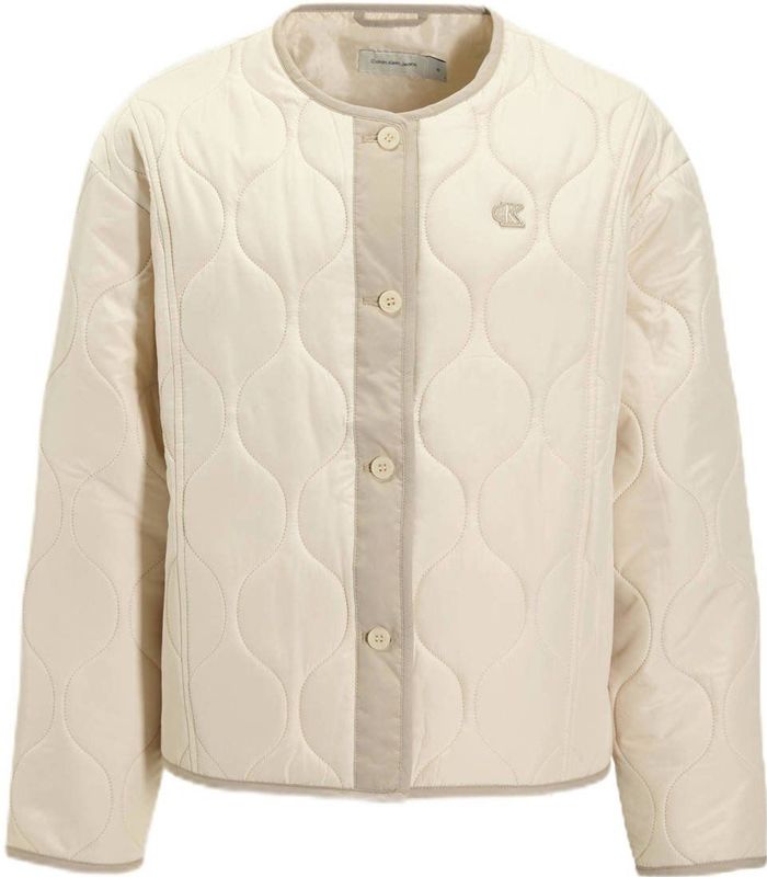 Calvin Klein Jeans Tussenjas  ecru / taupe